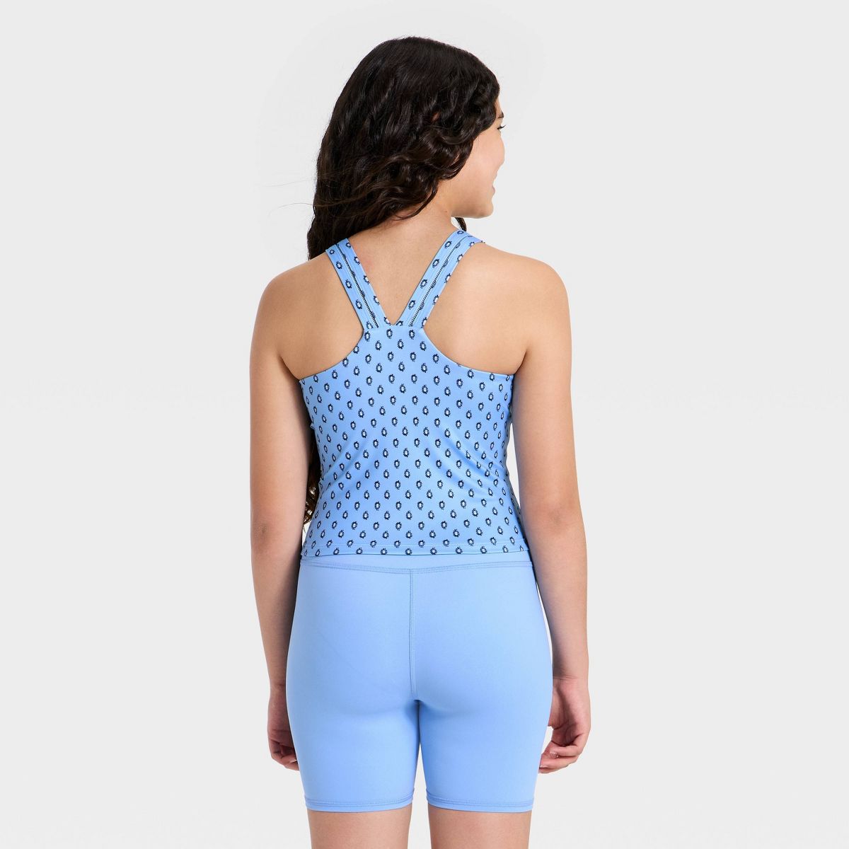 Girl's Ladder Trim Active Tank Top - All In Motion™ - thumbnail 5