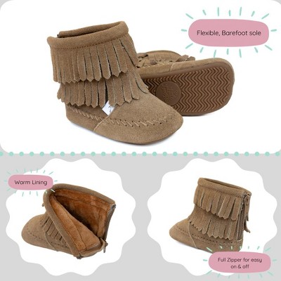 Little Love Bug Company Cozy Fringe Boot