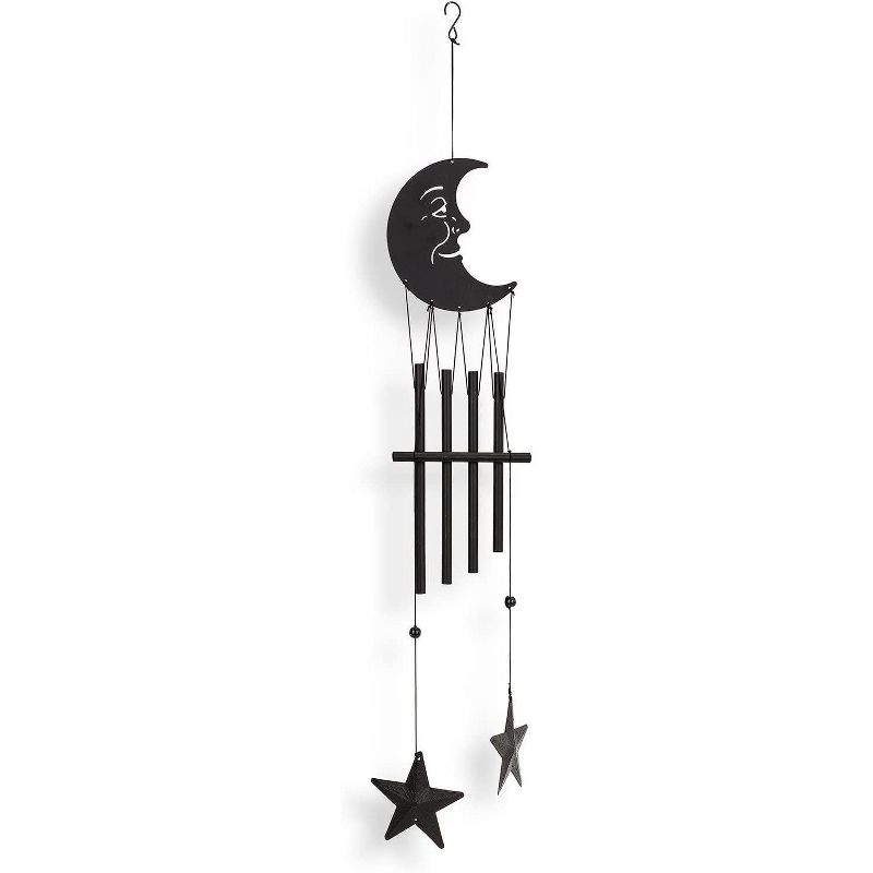 Dawhud Direct 24" H Moon and Stars Wind Chimes, 4 of 6