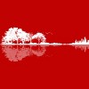 Men's Design By Humans Nature Guitar By Maryedenoa T-Shirt - 2 of 4