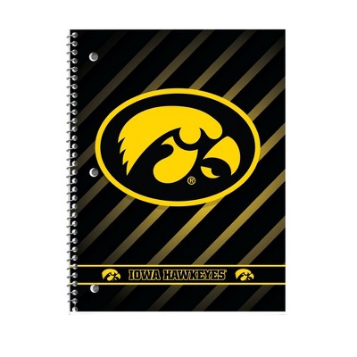 NCAA Iowa Hawkeyes 10.5"x8" Spiral Notebook