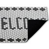 Stupell Industries Welcome Hexagonal Faux Tile Printed Outdoor Door Mat, design by Angela Nickeas, 18"x30" - 2 of 4