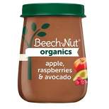 Beech-Nut Organics Apple Raspberries & Avocado Baby Food Jar - 4oz