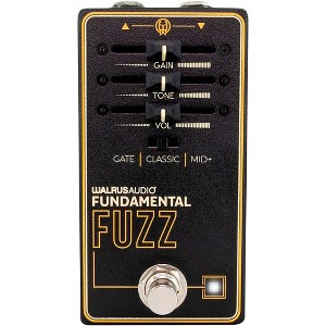 Walrus Audio Fundamental Series Fuzz Effects Pedal Black - 1 of 3