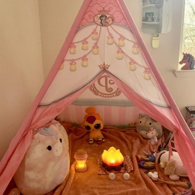 Activity Delivered - Indoor camping in style! ⛺ Tag a princess who would  love this 🦄🎠👑 #teepee #teepeeparties #kidsbirthdayparty