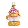 Old World Christmas 3.0 Inch Bab's 1St Teddy Bear Ornament Companionship Tree Ornaments - 2 of 3