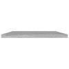 vidaXL Bookshelf Boards 8 pcs Concrete Gray 23.6 in.x7.9 in.x0.6 in. Engineered Wood - 3 of 4