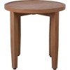 Meridian Furniture,Maui Natural Outdoor Patio End Table - 2 of 4