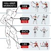 Portable Cordless Battle Ropes with Gloves, Muscle Trainer for Home Cardio Workouts, Men & Women - 4 of 4