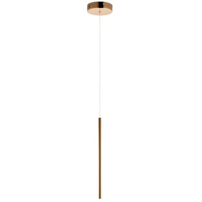ET2 Lighting Flute 1 - Light Pendant in  Rose Gold