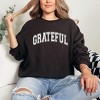 Simply Sage Market Women's Graphic Sweatshirt Grateful Varsity - 2 of 4
