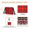 Signare USA Royal Stewart Tartan Red Crossbody Bag - 3 of 4