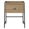 GDFStudio Quin Rustic Nightstand with 1 Drawer - 3 of 4