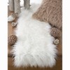 Saro Lifestyle Faux Fur Mongolian Table Runner - image 3 of 3