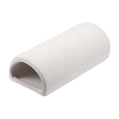 Unique Bargains Ceramic Aquarium Hideaway Rock Cave Fish Tank Decoration White 4.72"x2.32"x1.57"
