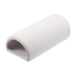 Unique Bargains Ceramic Aquarium Hideaway Rock Cave Fish Tank Decoration White 4.72"x2.32"x1.57" - 1 of 4