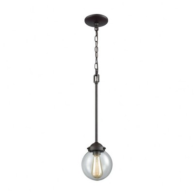 Thomas Lighting Beckett 1 - Light Pendant in  Oil Rubbed Bronze