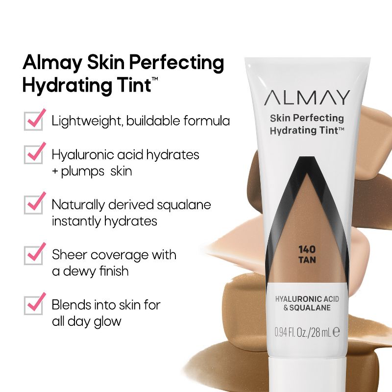 Almay Hydrating Lightweight with Light Coverage Liquid Foundation Tint - 0.94 fl oz - 0.94 fl oz, 4 of 12