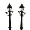 Department 56 Villages 4.25 In Uptown Street Lights Village Metal Battery Village Accessories - 3 of 3
