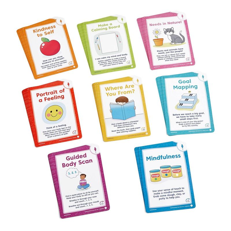 hand2mind Social-Emotional Task Cards Ages 3-8, 4 of 8