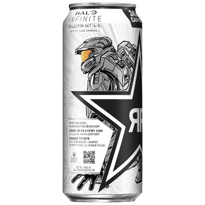 Rockstar Pure Zero Silver Ice Energy Drink - 16 fl oz Can