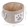 REGALWOVEN Cotton Collapsible Lightweight Spacious Storage Bin 13*8.1in 3 Pcs - 4 of 4