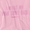Mean Girls I Want My Shirt Back Adult T-Shirt Pink - 2 of 4