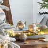 Whisen D3.9" Christmas Ball Ornaments, Glass Decorative Hanging Ball Christmas Tree Ornaments, Set of 6 - 2 of 4