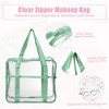 Unique Bargains Large PVC Zipper Makeup Bags and Organizers 1 Pc - 4 of 4