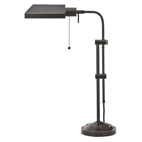 22 X 26 Adjustable Metal Pharmacy, Pharmacy Table Lamp Bronze
