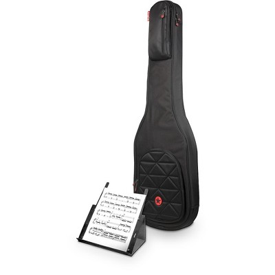 Road Runner Boulevard II Electric Bass Gig Bag w/ PROP-IT Portable Music Stand