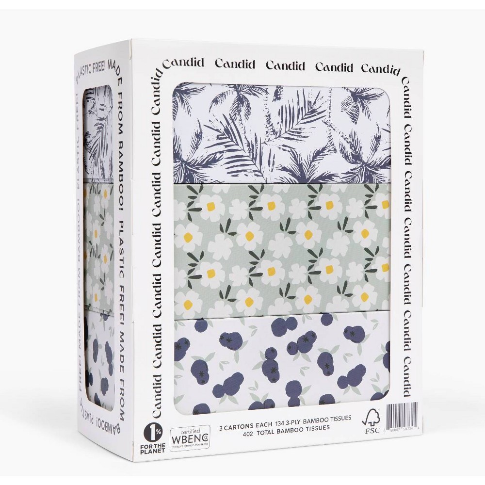 Candid Bamboo Facial Tissue