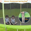 10FT Trampoline with Safety Enclosure & Ladder, ASTM Approved Outdoor Trampoline for Kids and Adults, 440LB Capacity - 4 of 4