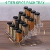 Unique Bargains Acrylic Seasoning Kitchen Countertop Cabinet Pantry Cupboard Spice Rack Clear - 2 of 4