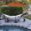 9' x 9' Steel Market Polyester Patio Umbrella with Crank Lift and Push-Button Tilt Tuscan - Astella: Rustproof, Water-Resistant - 3 of 4