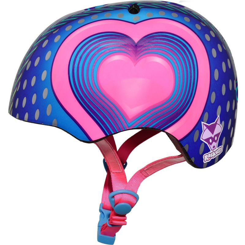 Raskullz LED Hearts Straps Child Bike Helmet, 3 of 10