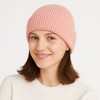 Anna-Kaci Unisex Warm Knit Beanie Soft Stretchy Cuffed Winter Hat Lightweight Solid Color Design - 2 of 3