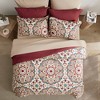 9Pcs Boho Style BIAB Comforter Set, Cloud-like Ultra Soft Touch Bedding, Lightweight Bed Set with Matching Shams - 4 of 4