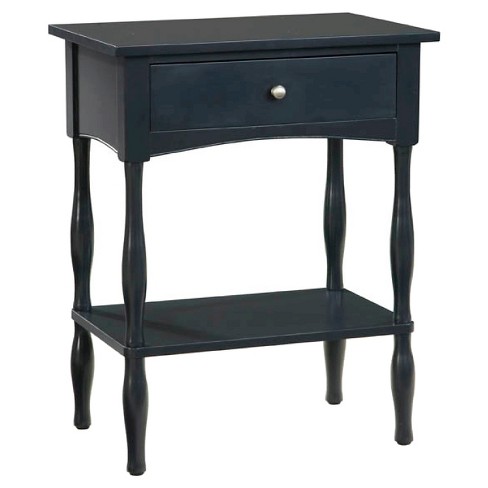 Shaker Cottage  End Table with Drawer and Shelf - Alaterre Furniture - image 1 of 4