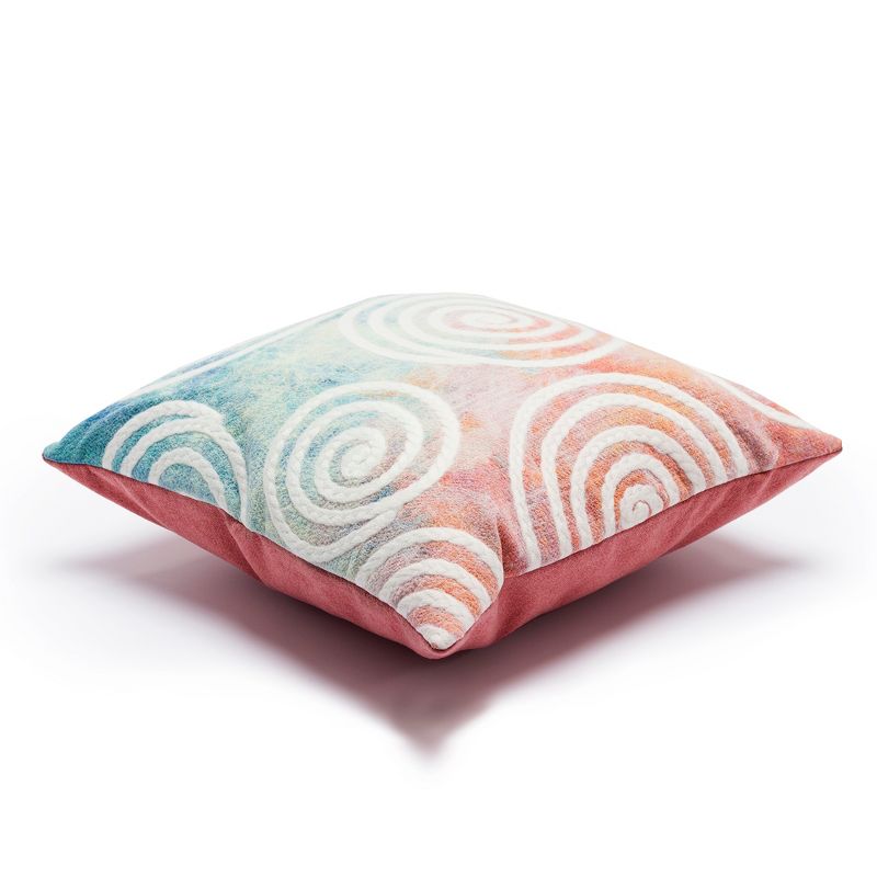 Liora Manne Visions IV Abstract Indoor/Outdoor Pillow, 4 of 6