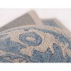 Momeni Leiden Ikat Beyfort Handtufted Rug Blue - 4 of 4