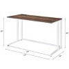 NicBex 47 Inch Computer Home Office Desk with USB Port  and Plug for Study Room,Bedroom and Office - 3 of 4