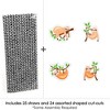 Big Dot of Happiness Let's Hang - Sloth - Paper Straw Decor - Baby Shower or Birthday Party Striped Decorative Straws - Set of 24 - 3 of 4