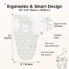KeaBabies 3pk Organic Swaddle Sleep Sacks Baby, Premies Newborn Swaddles Wrap 0-3 Months, Soft Wearable Swaddle Blanket - 2 of 4
