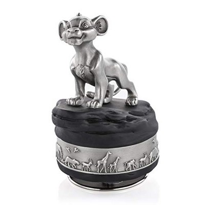 Royal Selangor Hand Finished Disney Music Carousels Collection Pewter Simba Music Carousel Gift