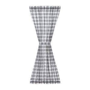 Sawyer Mill Black Plaid Door Panel 72x40  VHC Brands - 1 of 4