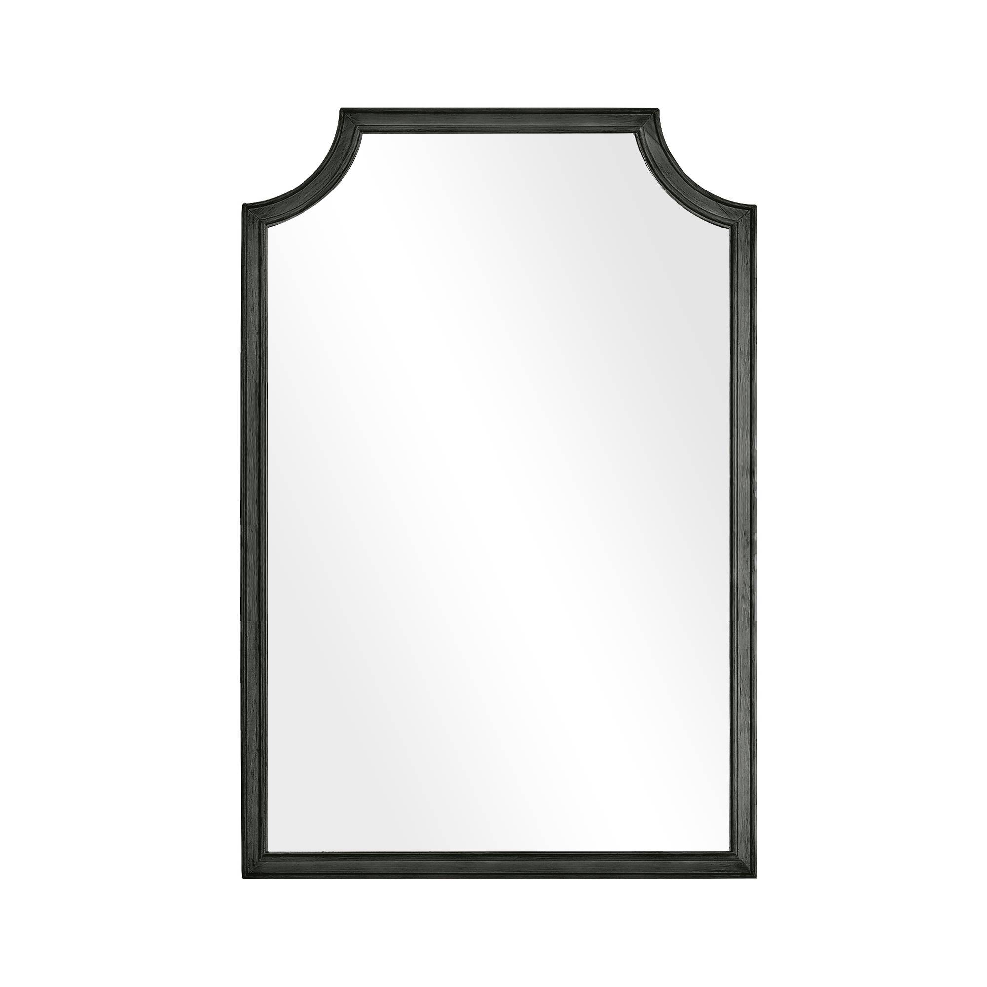 WallBeyond 20"x30" Farm Wall Mirror-G Black