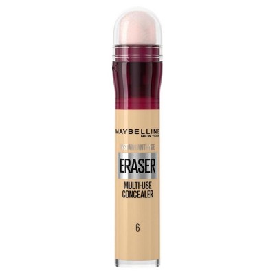 Maybelline New York Eraser Eye, Colour Correcting Concealer, Neutralizes Blue Hues & Hyperpigmentation |  - (06) Neutralizer)