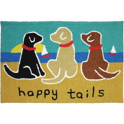 Jellybean Happy Tails Indoor & Outdoor Accent Rug 20" X 30"