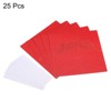 Unique Bargains Hollow Lace Cut Design Foldable Decor Table Name Place Cards 25 Pcs - 3 of 4